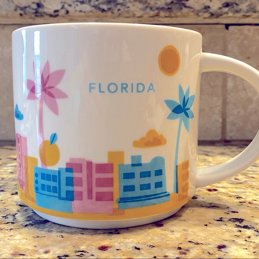 Starbucks You Are Here Collection Florida Mug